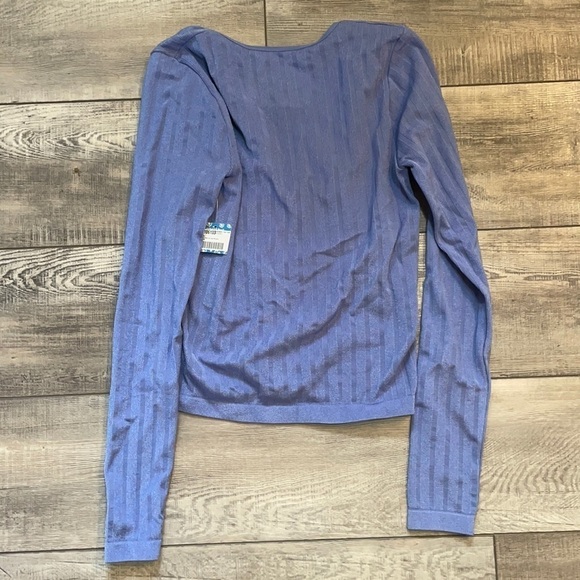 Free People Lucky You Blue Layering Top - Picture 9 of 15